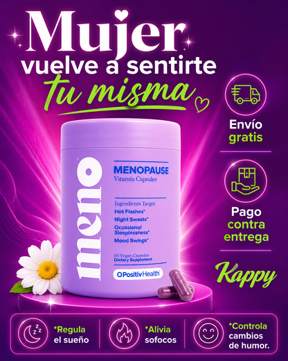 O POSITIV MENO VITAMINAS PARA LA MENOPAUSIA